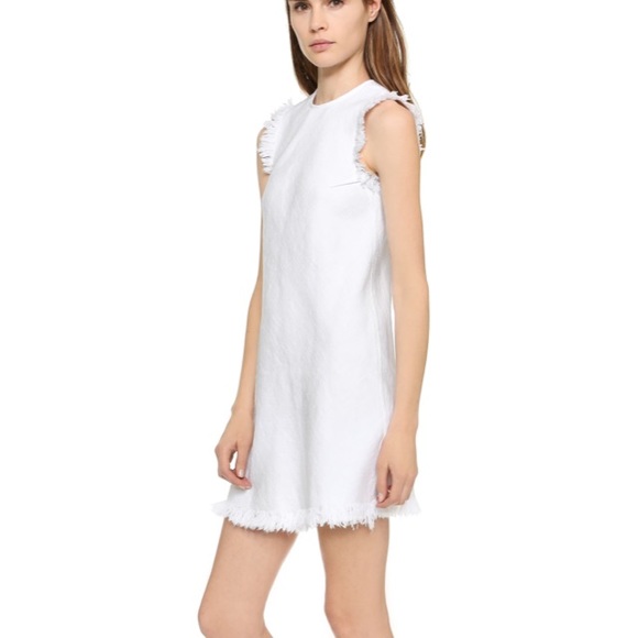 white alexander wang dress